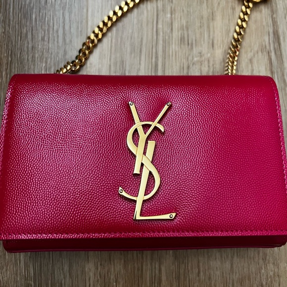 Saint Laurent Handbags - Rose pink Saint Laurent Bag on Chain